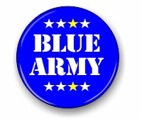 Cardiff City fc - BLUE ARMY, small badge